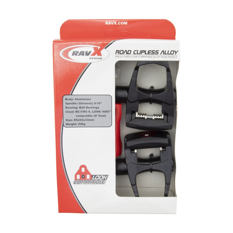 Rav X Road Clipless Alloy Pedals