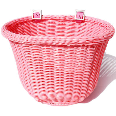 Colorbasket Pink Oval Adult Basket
