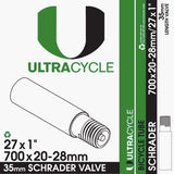 Ultracycle 700 x 20-28 Schrader 35mm Innertube