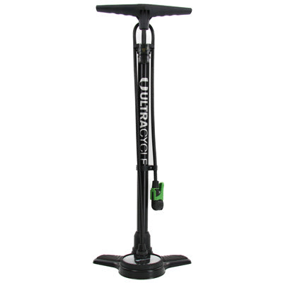 Ultracycle Floor Pump 160PSI-Black Ultracycle Floor Pump 160PSI-Black