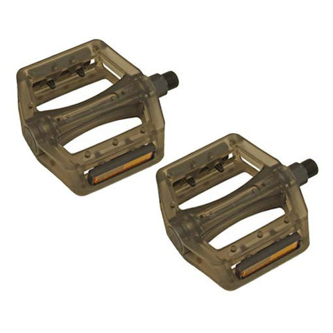 Translucent Resin Platform Pedals - Plenty of Bikes