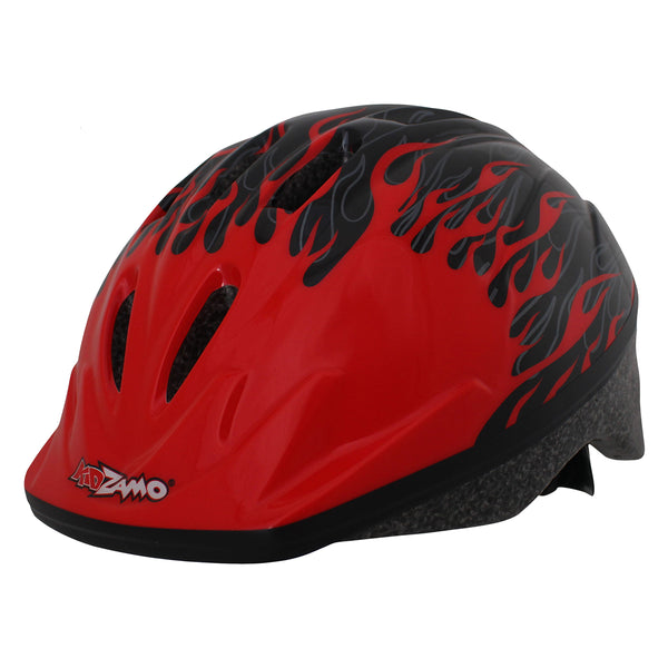bike helmet with flames Kidzamo Flame Helmet – Plenty of Bikes