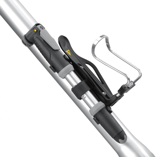 Bicycle mini pump holder clearance