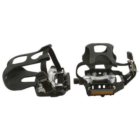 Alloy Pedals w/ Toe Clips