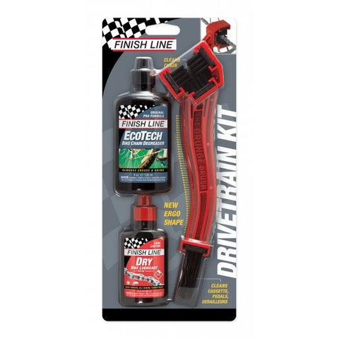 Finish Line Grunge Brush Drivetrain Kit