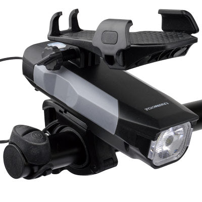 Ultracycle USB 550 Rechargeable Headlight w/ Phone Holder - Plenty of Bikes