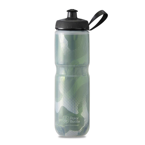 Polar Olive Green Sports Insulated Bottle