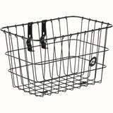 Retrospec Apollo X Wire Mountable Rectangle Basket Black