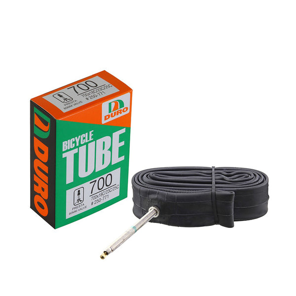 Tubo Interno FENIX 700x19/23C - Valvola Presta 60mm - Per Bici Da Corsa E Ibrida - Gomma Nera