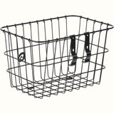 Retrospec Apollo X Wire Mountable Rectangle Basket Black