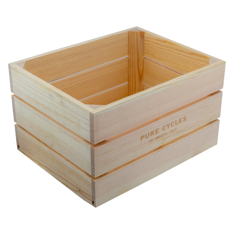 Pure Cycles Wooden Ractop City Crate - Thumbnail 2
