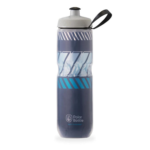 Polar Navy Sky Blue Sports Insulated Bottle