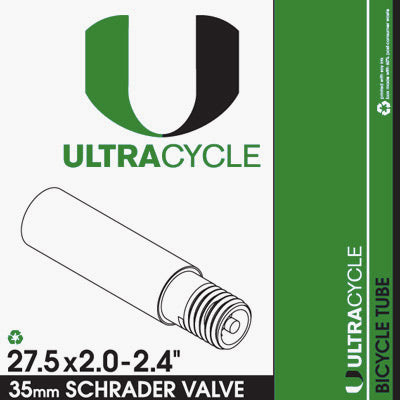 Ultracycle 27.5 x 2.0-2.4 35mm Schrader Innertube