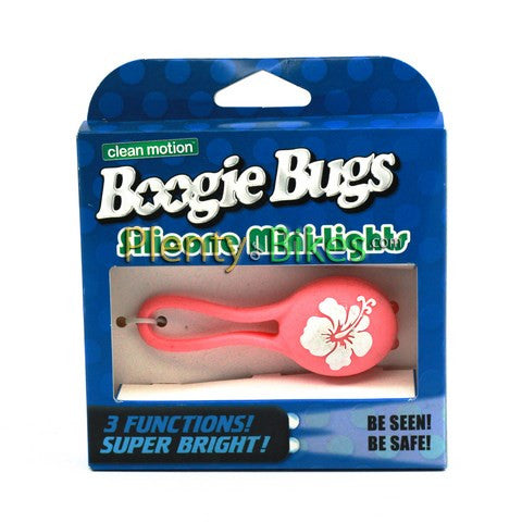 Boogie Bugs Pink Hibiscus Mini Head Light - Plenty of Bikes