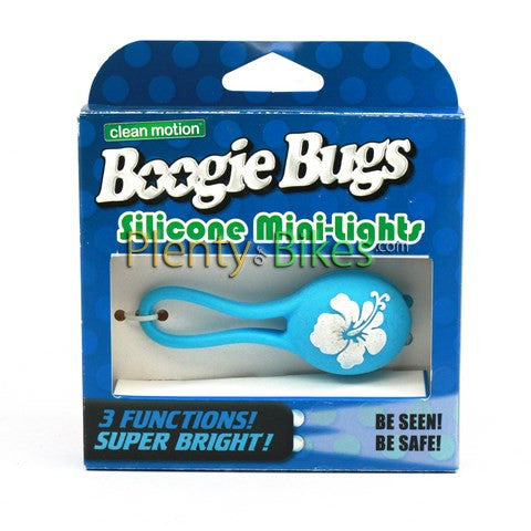 Boogie Bugs Blue Hibiscus Mini Head Light - Plenty of Bikes