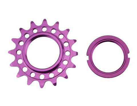 fixed gear cog Alloy Fixed Gear Cog/Lockring – Plenty of Bikes