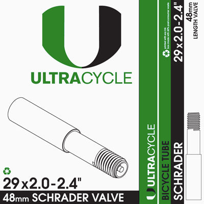 Ultracycle 29 x 2.0-2.4 Schrader 48mm Innertube